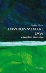 Environmental Law: A Very Short Introduction Paperback