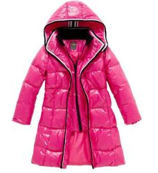 Fashion Balabala Girls Winter Coat - Rose 12