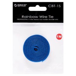 Orico 1 Meter Velcro Cable Ties Blue