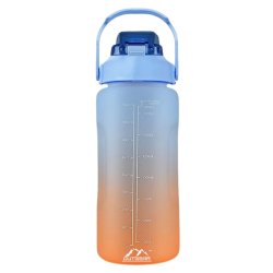 Outgear 2L Motivational Water Bottle - Blue