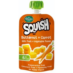 Squish Baby Puree Butternut & Carrot 110 Ml