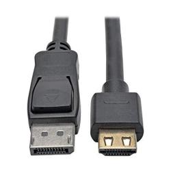 Tripp Lite Displayport 1.2A To HDMI Adapter Cable Active With Gripping HDMI Plug M m Dp 4K 6' P582-006-HD-V2A