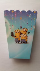Minions Party Popcorn Boxes 10 Boxes Per Pack