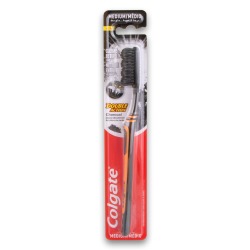 Colgate Double Action Charcoal Toothbrush - Medium