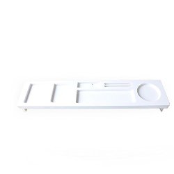Computer Keypad Caddy Diffstyle Plastic Computer Keyboard Desktop Stand Storage Shelf Rack ...