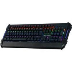VX Gaming Reinforce Mechanical Rainbow Lighting Keyboard Black