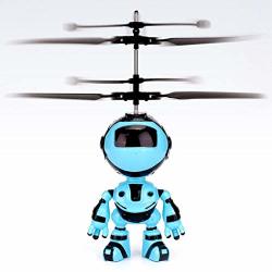 Xixou Robot Rc Helicopter Flying Toys Heroes Drone Remote Control Aircraft Toy With LED Flashing For Kids Electronic Toys