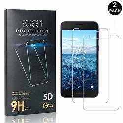 Unextati 2 Pack Galaxy A2 Core Screen Protector Anti-shatter Tempered Glass Screen Protector For Samsung Galaxy A2 Core
