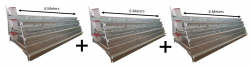 1080 Bird Egg Laying Cage - Elite Poultry Equipment