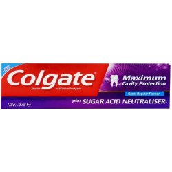 colgate maximum cavity protection plus sugar acid neutralizer