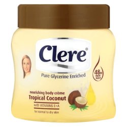 Clere Body Cream 500ML - Tropical Coconut