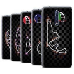 STUFF4 Gel Tpu Phone Case Cover For Nokia 8 Multipack 19 Pack 2014 F1 Track Collection