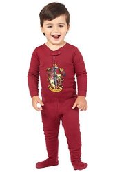Harry Potter Gryffindor Baby Pajama Sleeper With Cap 9 Months
