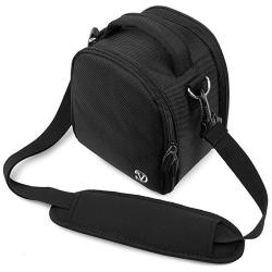 Vangoddy Laurel Carrying Bag For Nikon Coolpix L840 L830 L340 L320 L820 L610 L810 L120 L110 L100 Digital Slr Cameras Black