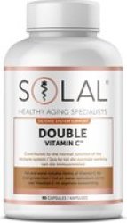 Solac Solal Double Vitamin C - Defense System Support 90 Capsules
