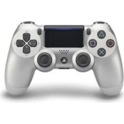 Sony New Playstation Dualshock 4 V2 Controller Silvereu