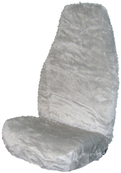 Gray Fab-u-lamb Universal Bucket Seat Cover