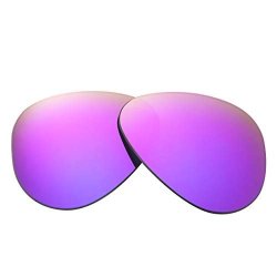 Oak&ban Replacement Lenses Fit For Ray Ban Aviator Large Metal RB3025 58MM Sunglasses 100% Uv Protection Violet Mirror