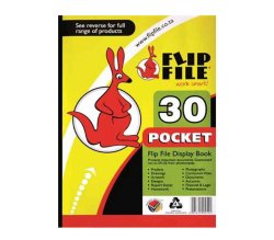 Flip File Kangaroo A4 30 Pocket