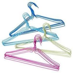 Wire Hangers Coloured