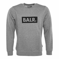 Deals on BRAND Balr. Men s Club Sweater Grey XXL Compare Prices Shop Online PriceCheck