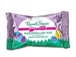 6 Pack Russell Stover Dark Chocolate & Marshmallow Eggs