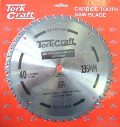 Tork Craft Blade Tct 235 X 40T 16MM General Purpose Combination