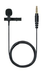 Shure Incorporated Shure Mvl Omnidirectional Condenser Lavalier Microphone 1 8" 3.5MM + Windscreen Tie-clip Mount And Carrying Pouch