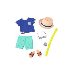 Deluxe Boy Swimsuit Outfit - By The Beach