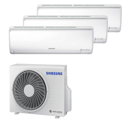 Samsung Multi Split Three Zone 30000 Btu hr 12+12+12 Inverter Air Conditioner