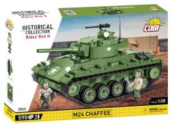 Wwii M24 Chaffee Tank Construction Model