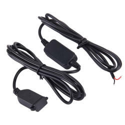 Car Motorcycle Single Usb Car Charger Dc 12v To 5v 3a Power Adapter With Cover For Car Gps Tracke...