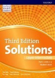 Solutions: Upper-intermediate: Student& 39 S Book C Units 7-9 - Leading The Way To Success Paperback 3RD Revised Edition