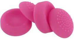 Assecure Ps4 Silicone Thumb Grips Concave & Convex Pink