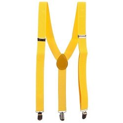 Fashion Suspender - Yellow Osfm