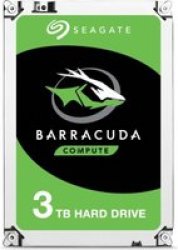 Seagate Barracuda 3.5 SATA HDD Desktop Internal Drives - 2 Year Warranty - 3TB