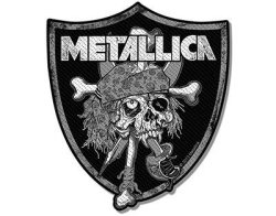 Metallica Raiders Skull Patch