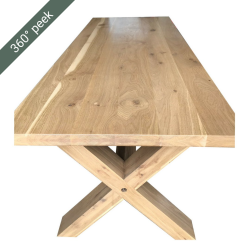 Picnic Dining Table - 8SEATER- 2100MMLX1000MMWX770MMH South African Pine Clear Varnish