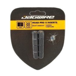 Jagwire JS453RCB Pro Road Insert Pad Carbon Rim