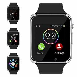 Bluetooth Smart Watch - Aeifond Touch Screen Sport Smart Wrist Watch Smartwatch Phone Fitness Tracker Camera Pedometer Sim Tf Card Slot Iphone Ios Samsung
