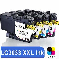 LC3033 XXL Gaoyu Compatible Ink Cartridge Replacement For Brother LC3033XXL Work With Brother MFC-J995DW MFC-J995DWXL Printer 1 Black 1 Cyan 1 Magenta 1 Yellow 4 Pack