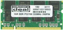 1GB Memory RAM DDR So-dimm PC-2700 333MHZ 200-PIN 1 Gb For Apple Powerbook G4 Imac G4 Ibook G4