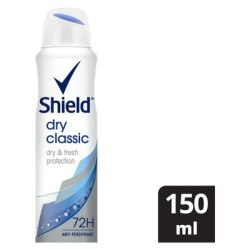 Women Dry Classic Antiperspirant Deodorant Body Spray 150ML