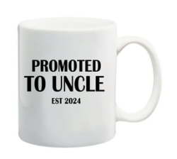 Promoted To Uncle Est 2024 Mug