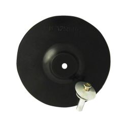 Rubber Backing Pad - 125MM + 6MM Arbor - 2 Pack
