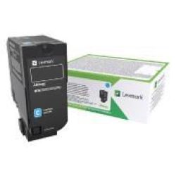 Lexmark CS720 CS725 CX725 Cyan Toner Cartridge