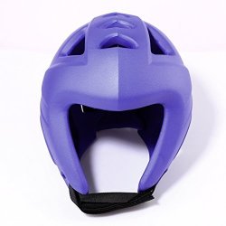 Head Protection Helmet Haoun Eva Boxing Headgear Mma Protector Ufc Fighting Helmet - Purple M