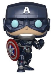 Funko Pop Marvel - Marvel's Avengers - Captain America Stark Tech Suit Pop Vinyl Figure