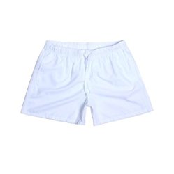 Coolred-men Surf Board Boxer Waterproof Quick Dry Board Beach Shorts White XS