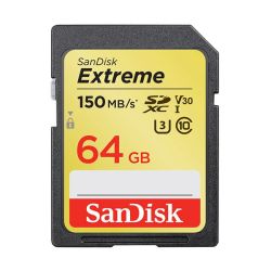 SanDisk 64GB 150MB S Extreme Sdxc
